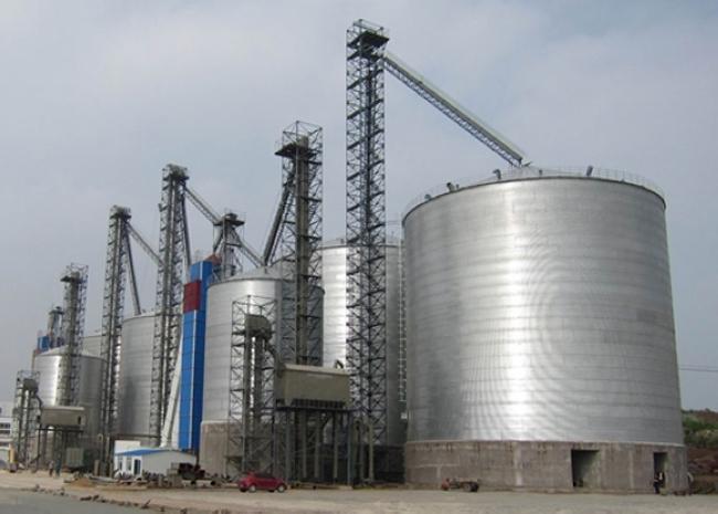 靖宇大型钢板库构造参数及水泥储存质量